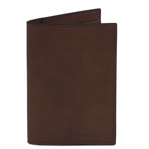 Leather passport cover