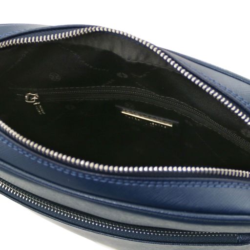 Luke - Saffiano leather crossbody bag for men