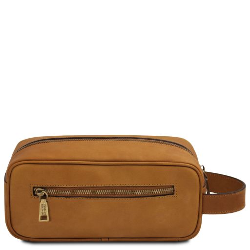 Harvey - Leather toiletry bag
