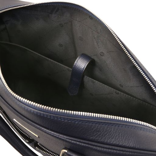 Treviso - Leather laptop briefcase