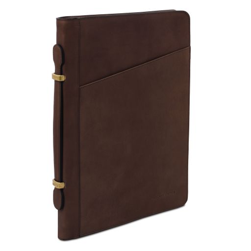 Costantino - Leather document case with handle