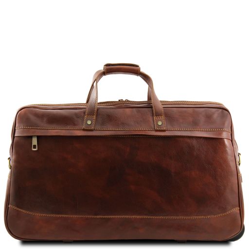 Bora Bora - Trolley leather bag - Large size