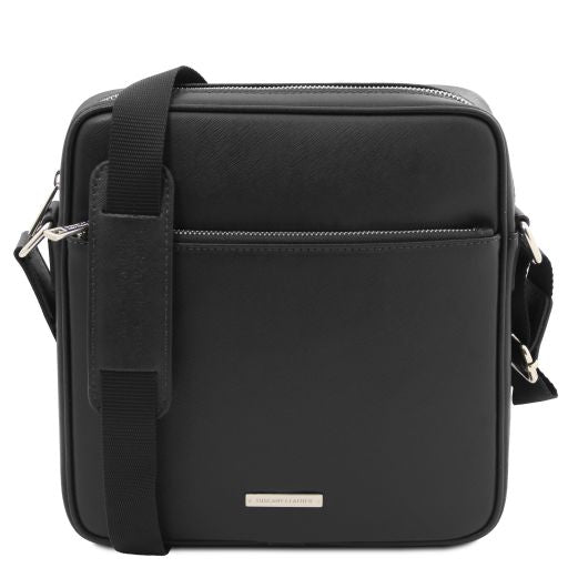 Luke - Saffiano leather crossbody bag for men