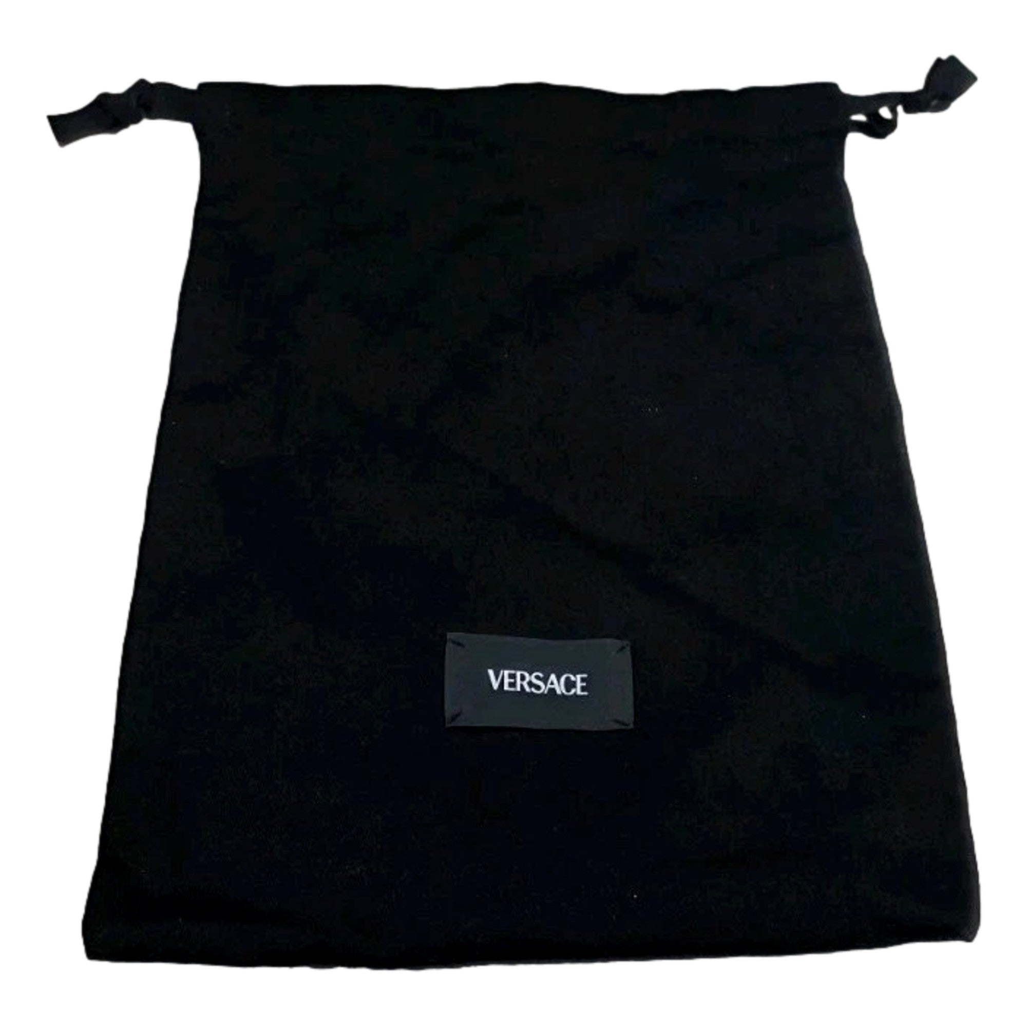 Versace Leopard Print Wool Leather Shoulder Bag Gold Medallion Chain Strap