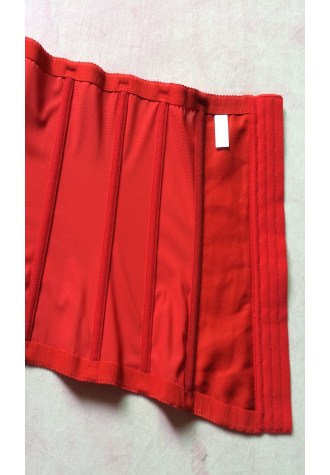 Steel Boned Floral Lace Crop Underbust Corset