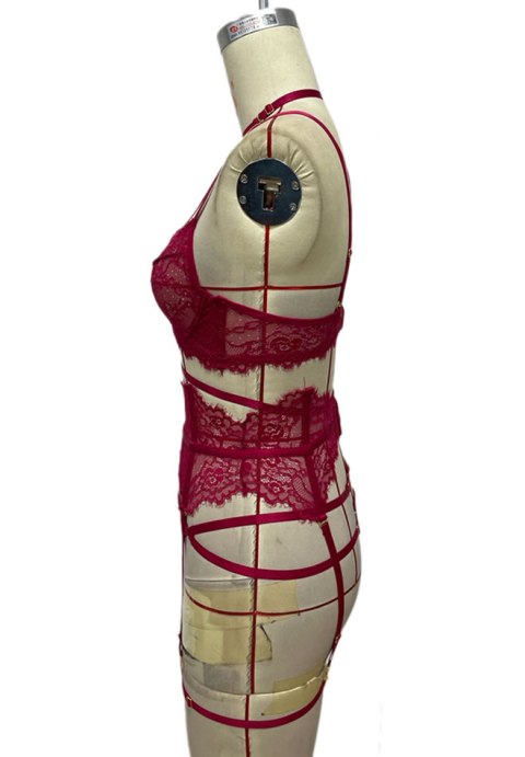 Never Ending Love Lace Garter 3 Piece Set