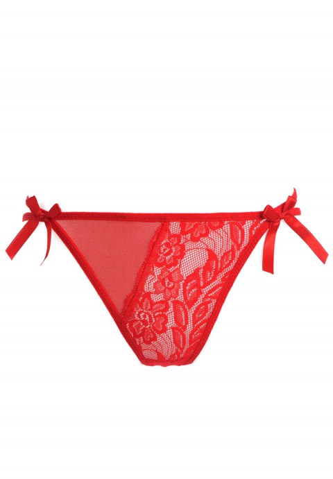 Sexy Rose Embroidery G-string