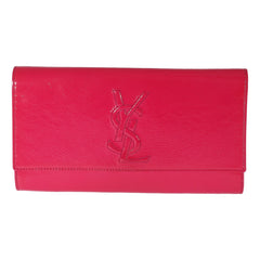 Yves Saint Laurent Belle de Jour Pink Patent Leather Clutch