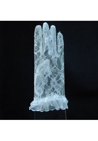 Bridal Sheer Mesh Wrist Glove